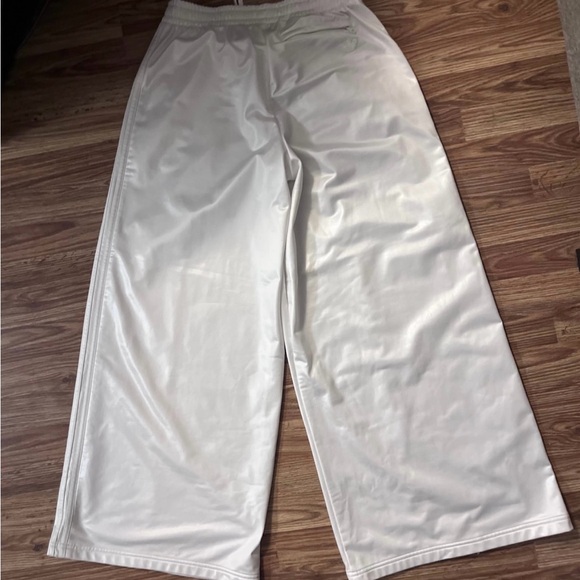 adidas Cream Wide-Leg Pants - Picture 6 of 10